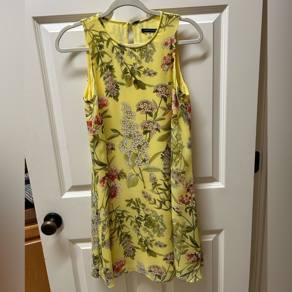Tommy Hilfiger A-line Floral Dress Size 6